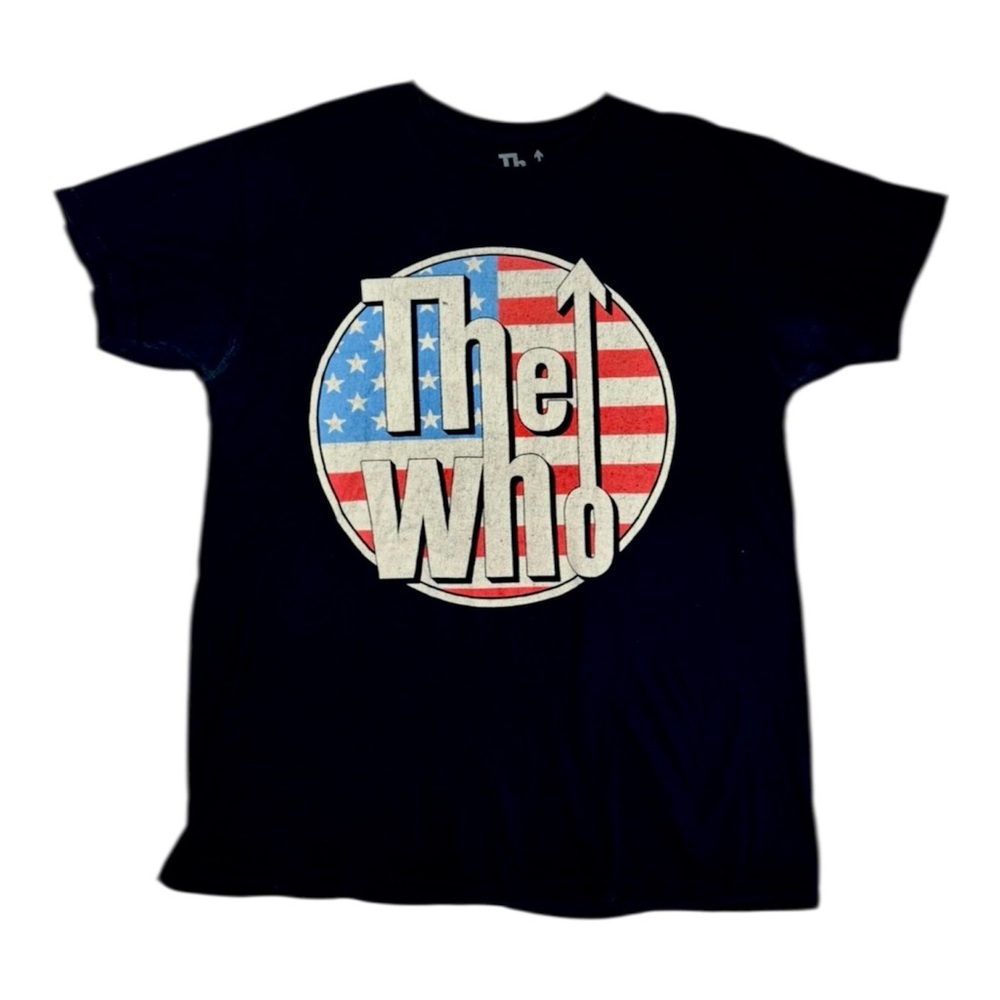 The Who 2022 Tour Graphic Band Tee Shirt Large